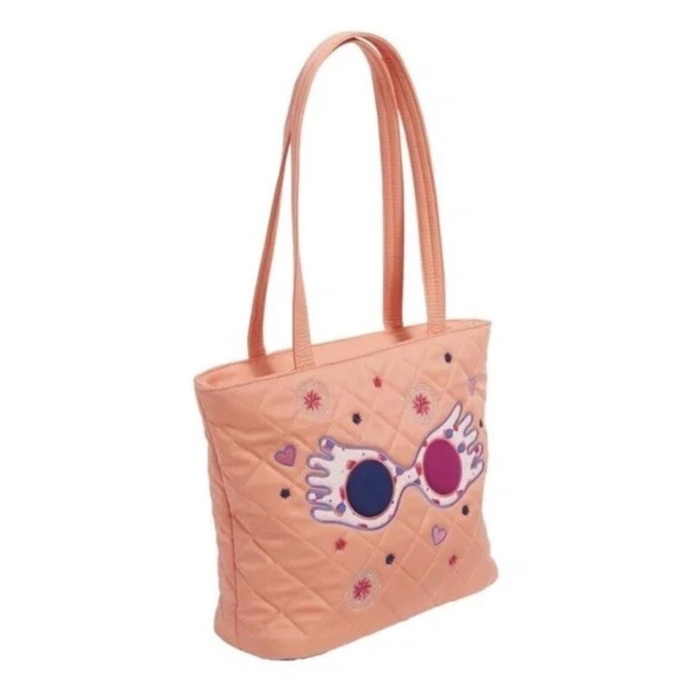 NWT Vera Bradley Harry Potter Luna’s Medallion Small Quilted Vera Tote Bag - Picture 2 of 7